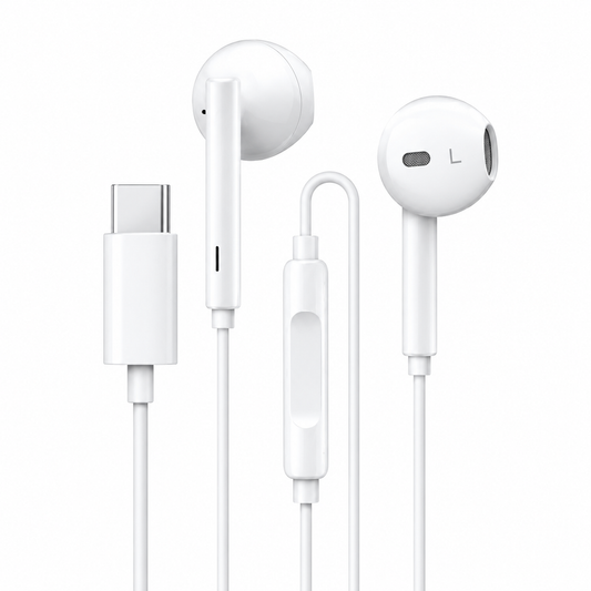 Gionee Original Type-C Handsfree | Wired Earphones with Microphone & Clear Sound